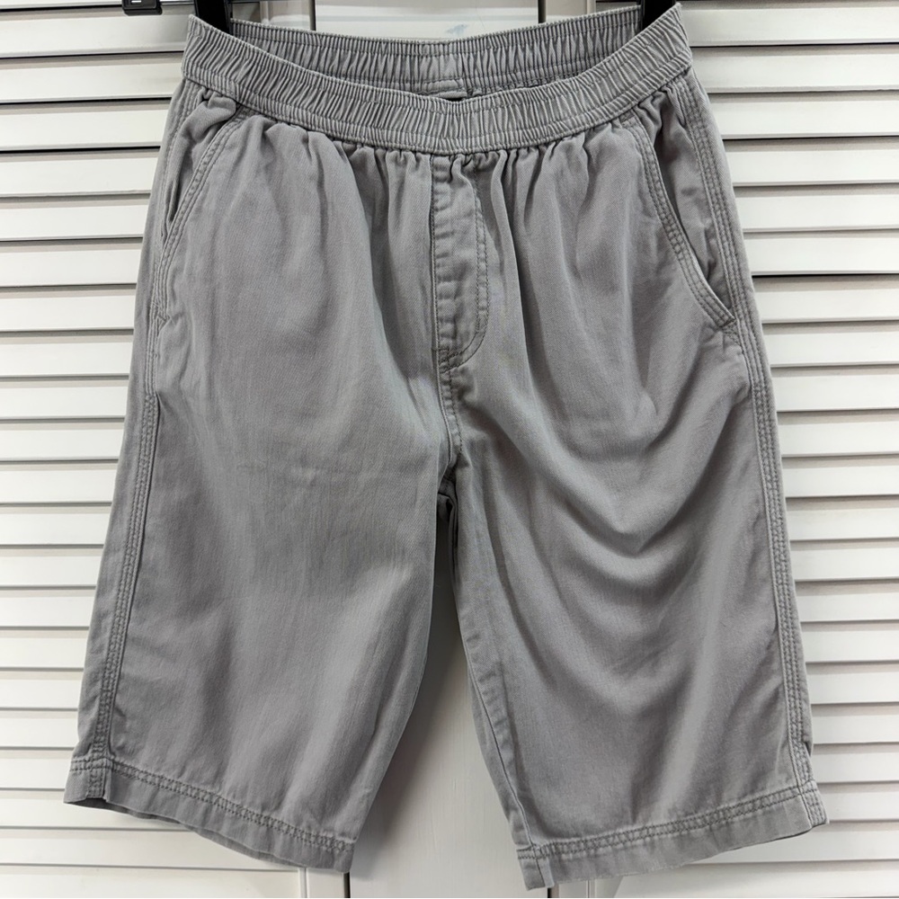 Tea collection boys size 12 Casual pull on  Gray Shorts
